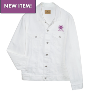 Classic White Denim Jacket